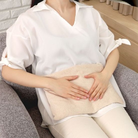 더진심 복부 현미찜질팩
