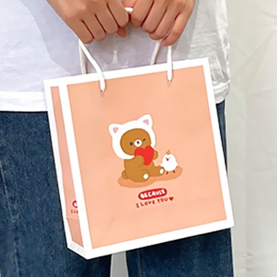  고무고무 버디 캐릭터 쇼핑백 FP17A-1 10매(피치)