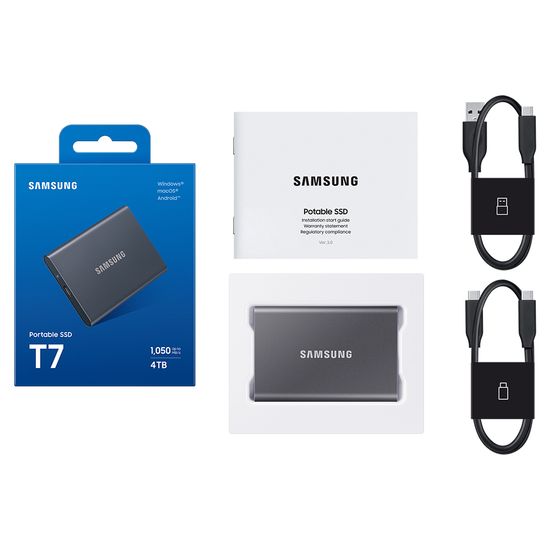 삼성전자 외장하드 외장 SSD 포터블 T7 4TB