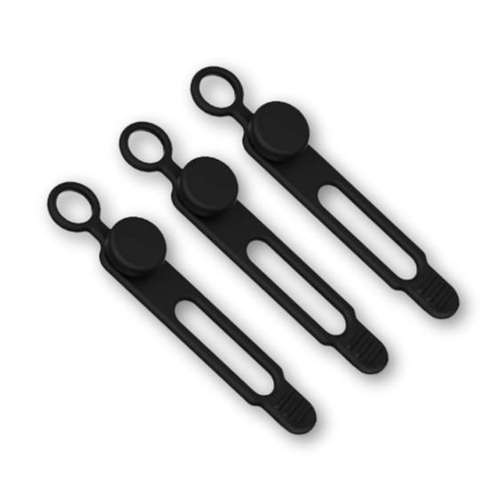 코지박스 자석 실리콘 케이블 타이 선정리 재사용20개