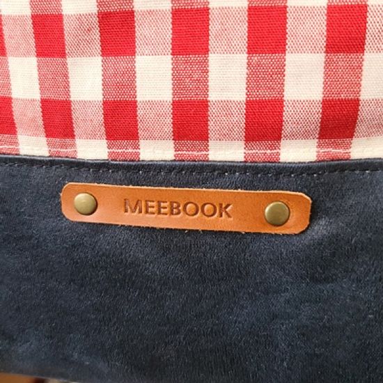 레드체크 파우치 캐쥬얼백