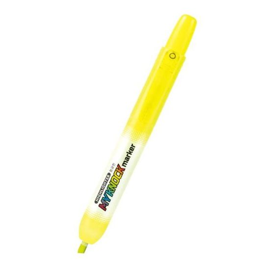 마이펜 마이노크마카 형광펜 옐로우 4.0mm 1EA(W7E874D)