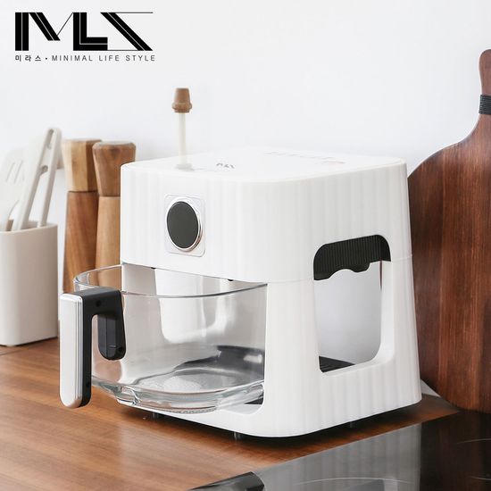 미라스 쇼글라스 에어프라이어 4.5L MS-200GA