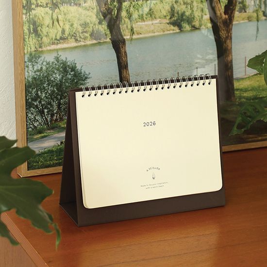 2026 애티튜드 데스크 캘린더
