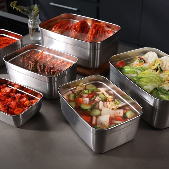 퀸센스 센싱락 스텐 무연마제 밀폐용기 특대형 8L