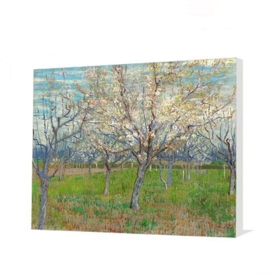 고흐 - 분홍빛 과수원 Pink Orchard, 캔버스 액자