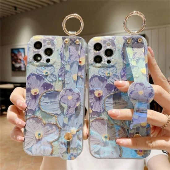 갤럭시S22 S21 S20 FE 노트20 10 플라워 스트랩케이스