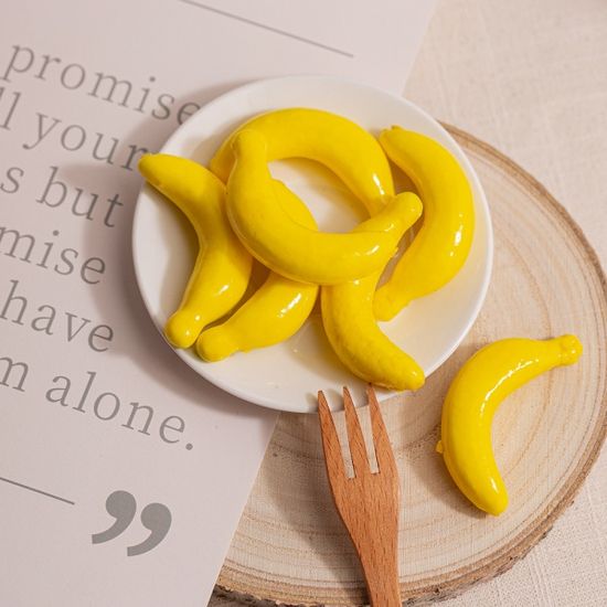 미니 바나나 모형 20개(6.5cm)