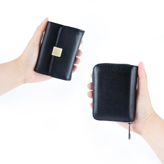 오브리즈 가죽 아코디언 카드지갑 명함지갑 교통카드