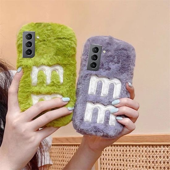 갤럭시 s23 s22 s21 뽀글이 동물 캐릭터 털 퍼 케이스