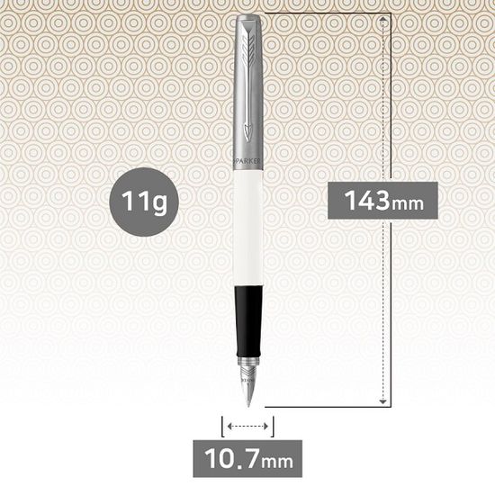 파카 조터 오리지널 만년필 F 화이트 8739