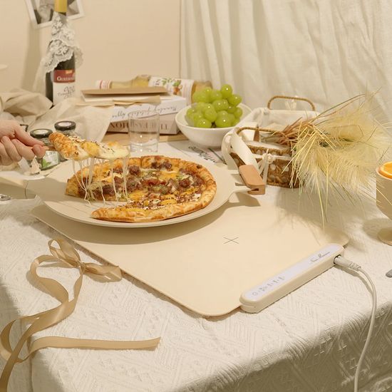 뉴메이슨 블랑드 아이보리 푸드워머 매트