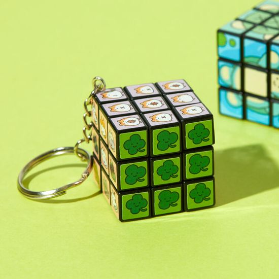아트박스 매직큐브 키링 클로버