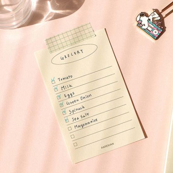 [메이크-어-메모] 마이리스트 4종