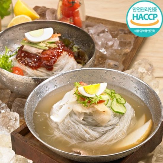 [명家] 녹차면 동치미육수(10인분)+비빔냉면(10인분)