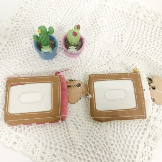 피클스 개구리 도트 카드지갑 2color