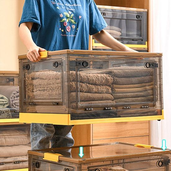 다용도 투명 수납 폴딩박스 2colors