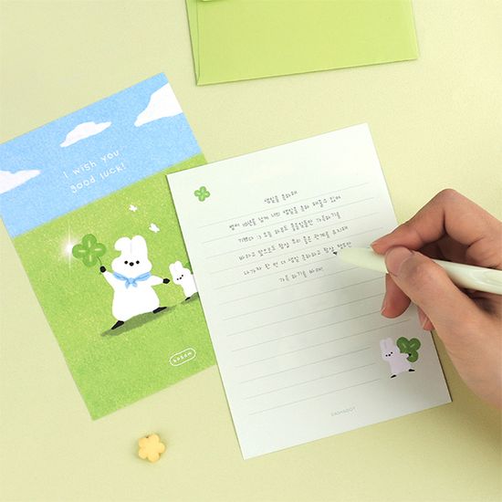 [대시앤도트] 보솜 미니 레터 세트