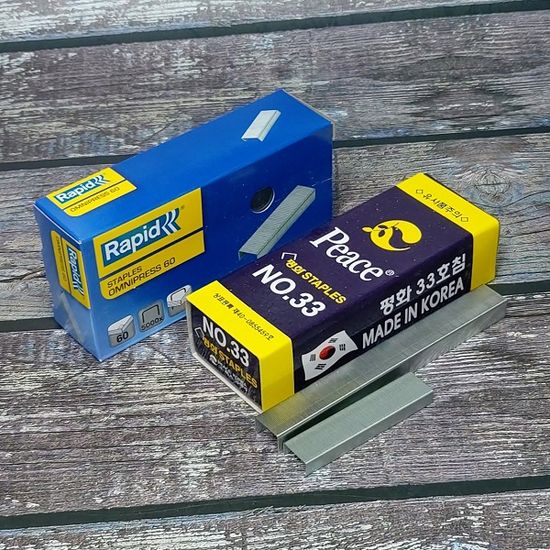 래피드 60매용 옴니프레스 SO60 심/침 5000pcs 2통