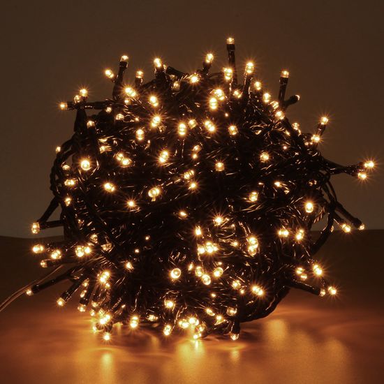 [도토로]300구 녹색선 LED 웜색 지니전구(30M) (점멸)