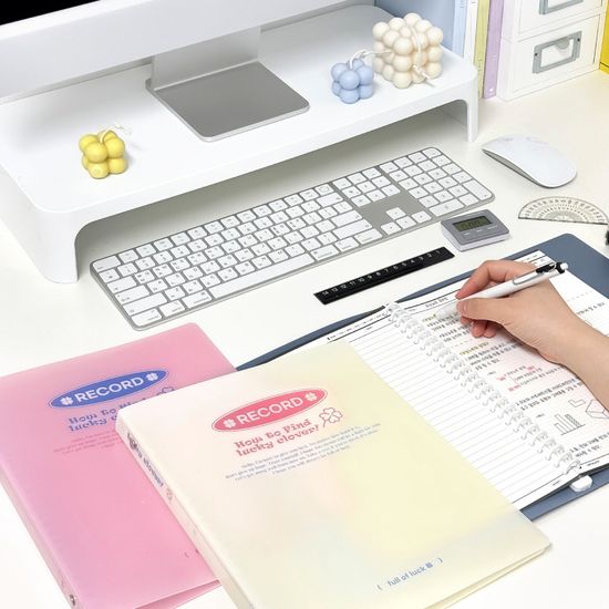 마넷 럭키 26공 바인더 / 오프블랙 속지