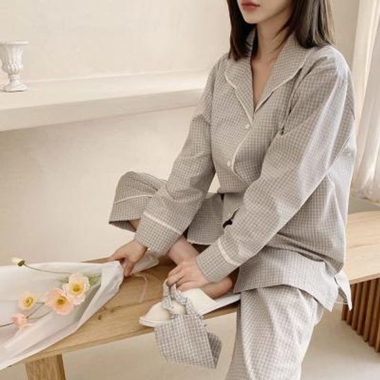 메리 홈웨어 순면 파자마 안대세트 잠옷