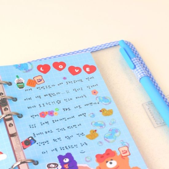 A6 팔레트 모눈 리필속지