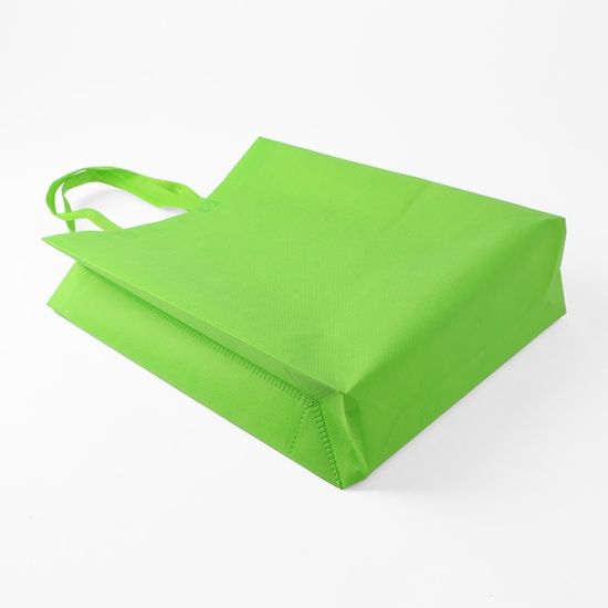 비비드 부직포 가방(그린) 질긴 부직포쇼핑백
