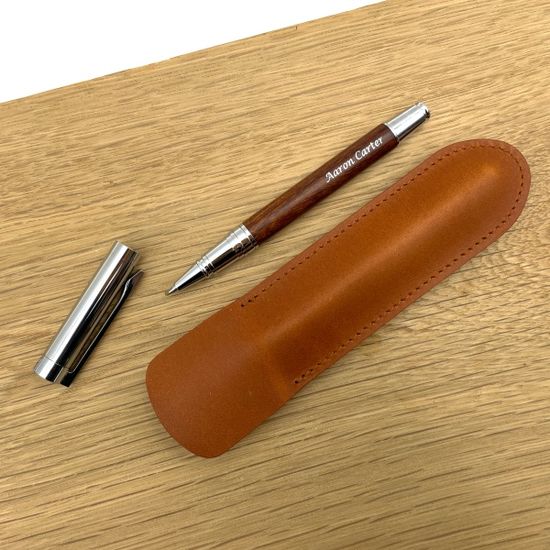 LOG RP-203 Natural Wood Roller Ballpen 