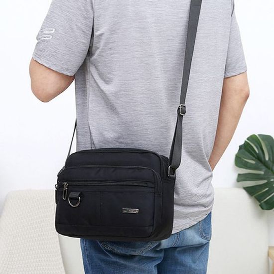 6055 남성 소품보관가방 방수백 크로스가방(WA9C8B1)