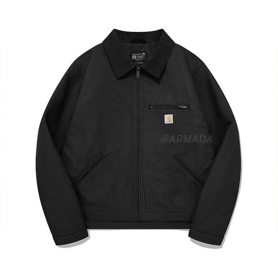 칼하트 103828 덕 디트로이트 자켓 블랙