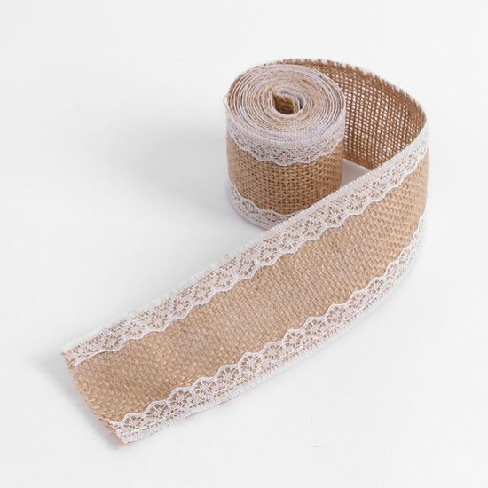 DIY 황마 레이스롤 CV-2/ 선물포장 롤리본