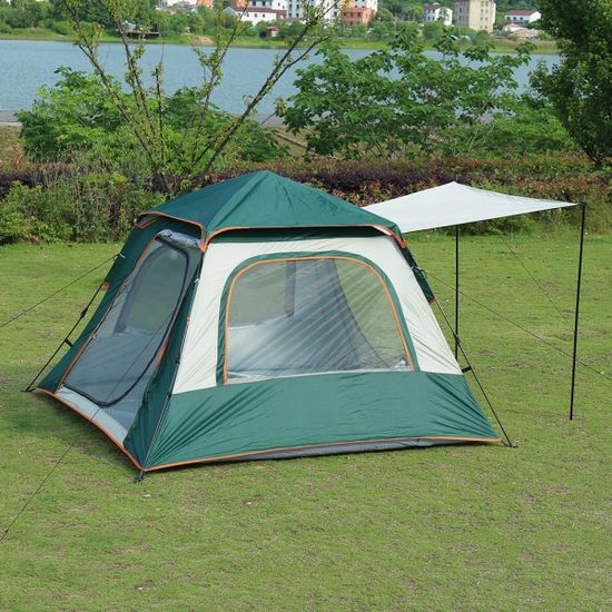 3~4인용 위드캠핑 오토 원터치텐트 야영 그늘막텐트