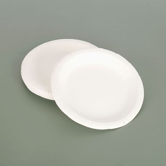 일회용 종이접시 8개입(17cm) 일회용그릇