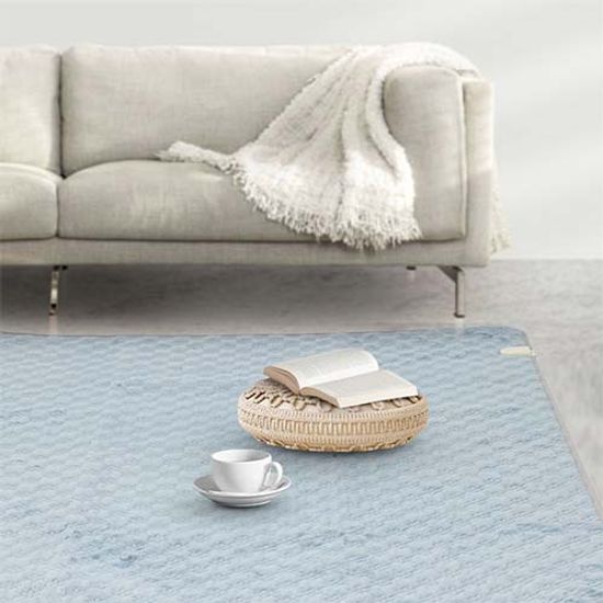 상아전자 전자파 없는 극세사 전기요 더블 SAE-D205