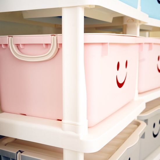 모던 해피 프레임 패키지 장난감 수납장(2단/3단/4단)