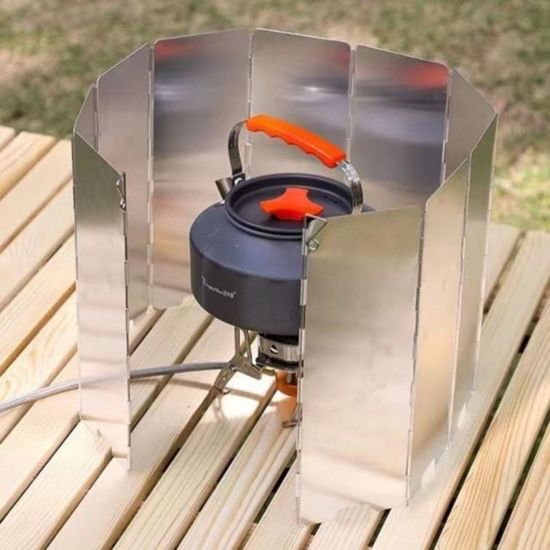 10단 접이식 버너 바람막이 가림막(WFIZ98H)