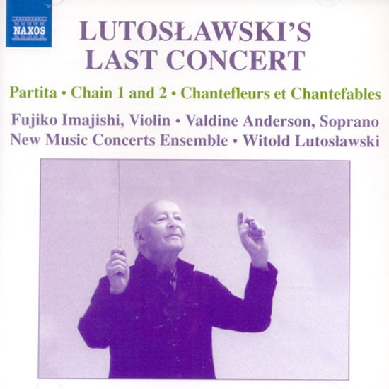 LUTOSLAWSKI`S LAST CONCERT/ FUJIKO IMAJISHI, WITOLD LUTOSLAWSKI