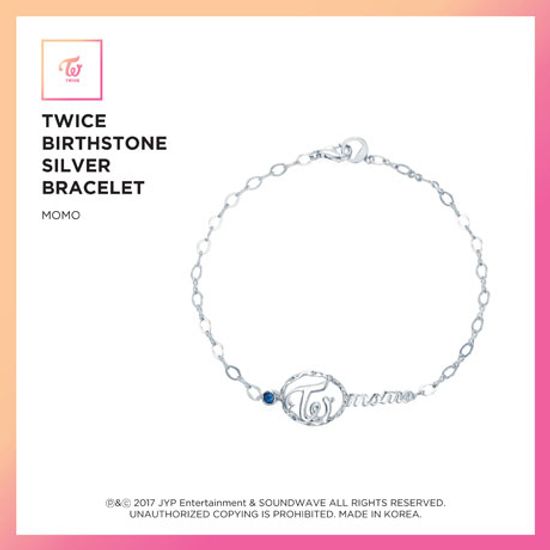 MOMO(모모) - BIRTHSTONE SILVER BRACELET: JEWELRY COLLECTION [한정판]