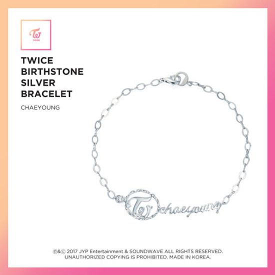 CHAEYOUNG(채영) - BIRTHSTONE SILVER BRACELET: JEWELRY COLLECTION [한정판]