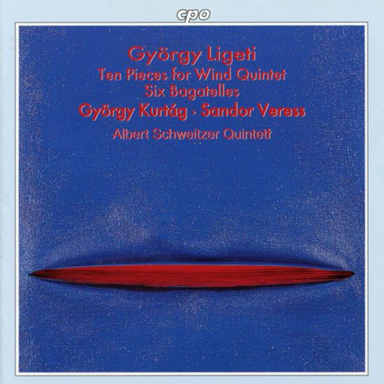 WIND QUINTETS/ ALBERT SCHWEITZER QUINTETT [리케티, 쿠르탁, 베레즈: 관악을 위한 실내악 모음집 - 알베르트 슈바이처 오중주단]