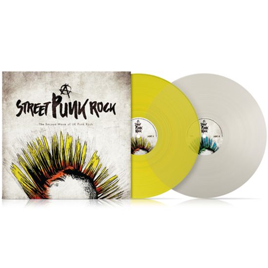 STREET PUNK ROCK: THE SECOND WAVE OF UK PUNK ROCK [YELLOW & GREY LP]