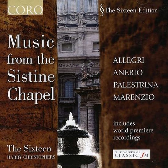 MUSIC FROM THE SISTINE CHAPEL/ THE SIXTEEN & HARRY CHRISTOPHERS [시스틴 성당의 음악 - 더 식스틴 & 해리 크리스토퍼스]