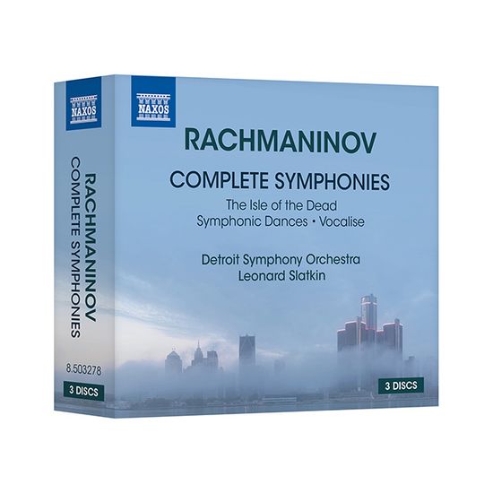 OMPLETE SYMPHONIES, ISLE OF THE DEAD & SYMPHONIC DANCES/ LEONARD SLATKIN [라흐마니노프: 교향곡 작품 전집 - 레너드 슬래트킨]