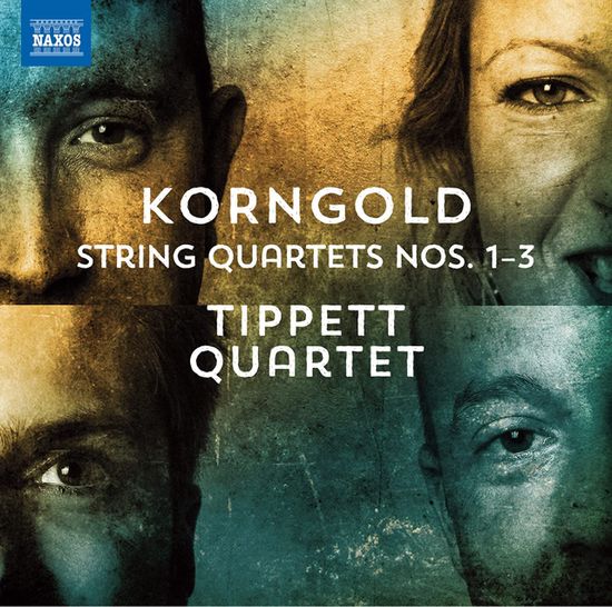 STRING QUARTETS NOS. 1-3/ TIPPETT QUARTET [코른골트: 현악 사중주곡 1-3번 - 티펫 4중주단]