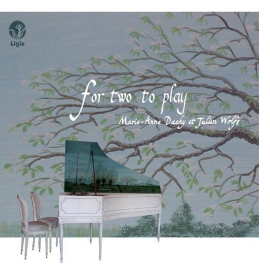 FOR TWO TO PLAY/ MARIE-ANNE DACHY, JULIEN WOLFS [4손을 위한 작품집]