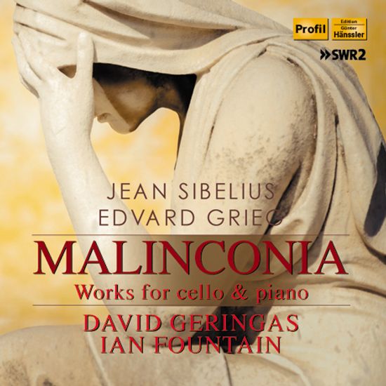 MALINCONIA: WORKS FOR CELLO & PIANO/ DAVID GERINGAS, IAN FOUNTAIN [시벨리우스 & 그리그: 첼로 작품집]