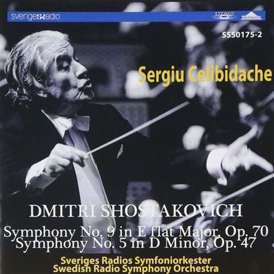 SYMPHONY NO.5 & 9/ SERGIU CELIBIDACHE [첼리비다케: 쇼스타코비치 교향곡 5, 9번]