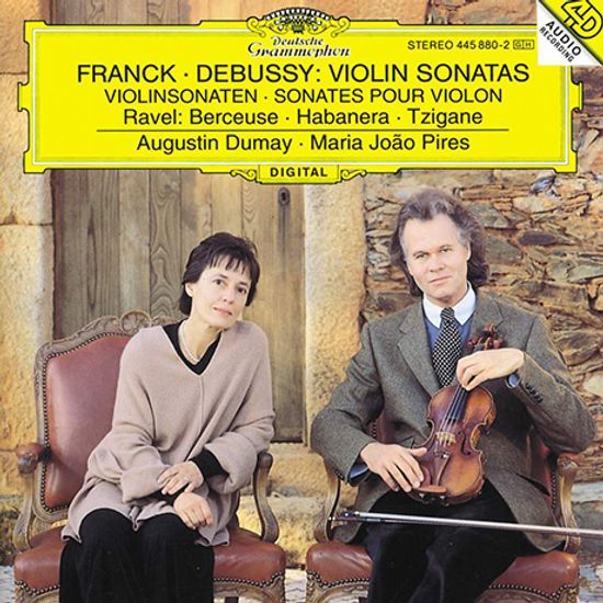 VIOLIN SONATAS/ AUGUSTIN DUMAY, MARIA JOAO PIRES [프랑크, 드뷔시, 라벨: 바이올린 소나타 - 피레스, 뒤메이]