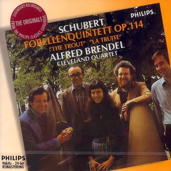 TROUT QUINTET/ ALFRED BRENDEL/ CLEVELAND QUARTET
